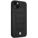 BMW Leather Seats Pattern - θήκη για Apple iPhone 14 - Μαύρο - Image 3
