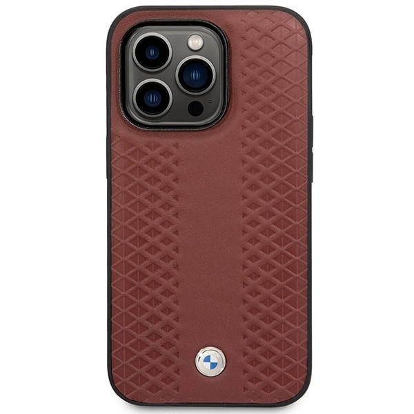 BMW Leather Diamond Pattern MagSafe - θήκη για Apple iPhone 14 Pro - Πολύχρωμο - Image 3