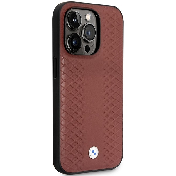 BMW Leather Diamond Pattern MagSafe - θήκη για Apple iPhone 14 Pro - Πολύχρωμο - Image 4