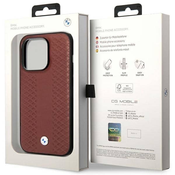 BMW Leather Diamond Pattern MagSafe - θήκη για Apple iPhone 14 Pro Max - Πολύχρωμο - Image 8