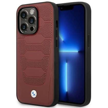 BMW Leather Seats Pattern - θήκη για Apple iPhone 14 Pro Max - Πολύχρωμο