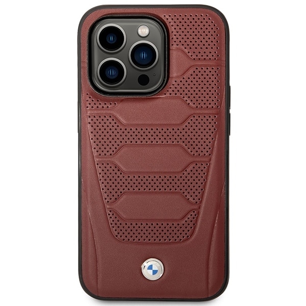 BMW Leather Seats Pattern - θήκη για Apple iPhone 14 Pro Max - Πολύχρωμο - Image 3