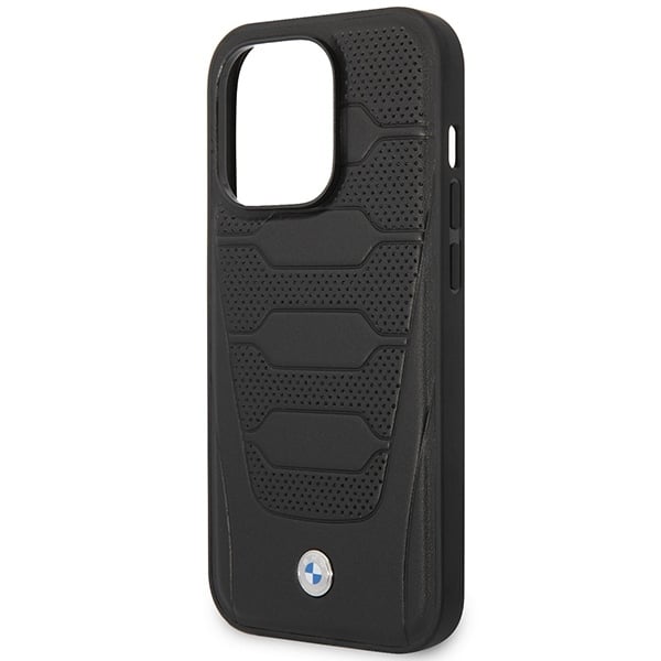 BMW Leather Seats Pattern - θήκη για Apple iPhone 14 Pro - Μαύρο - Image 6