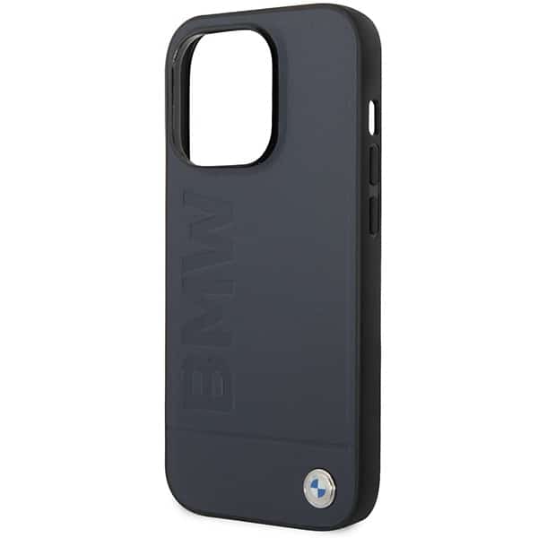 BMW Leather Hot Stamp MagSafe - θήκη για Apple iPhone 14 Pro Max - Μπλε - Image 6