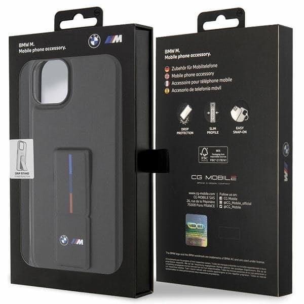 BMW Grip Hot Stamp - θήκη για Apple iPhone 14 Plus - Μαύρο - Image 8
