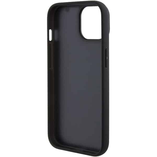 BMW Leather Hot Stamp - θήκη για Apple iPhone 15 - Μαύρο - Image 7