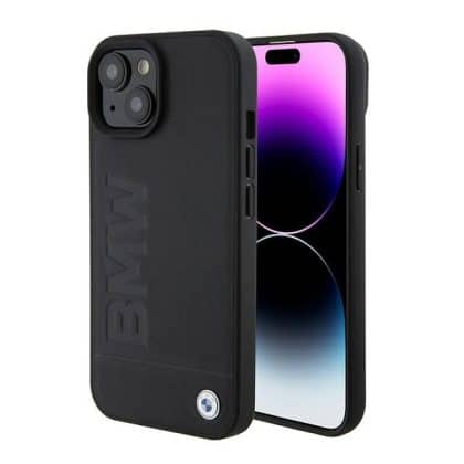 BMW Logo Imprint - θήκη για Apple iPhone 15 - Μαύρο