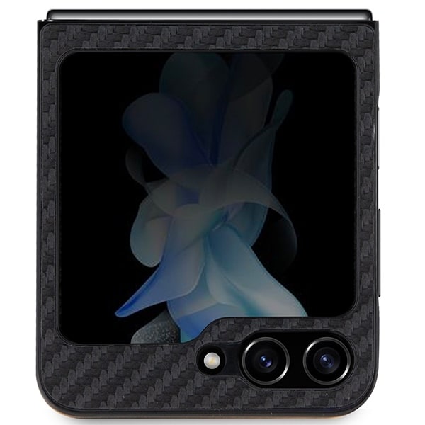 BMW Leather Carbon - Samsung Galaxy Z Flip5 - Μαύρο - Image 3