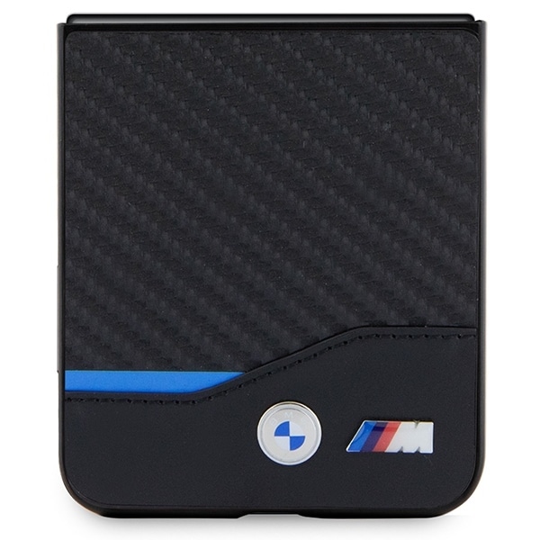BMW Leather Carbon - Samsung Galaxy Z Flip5 - Μαύρο - Image 5