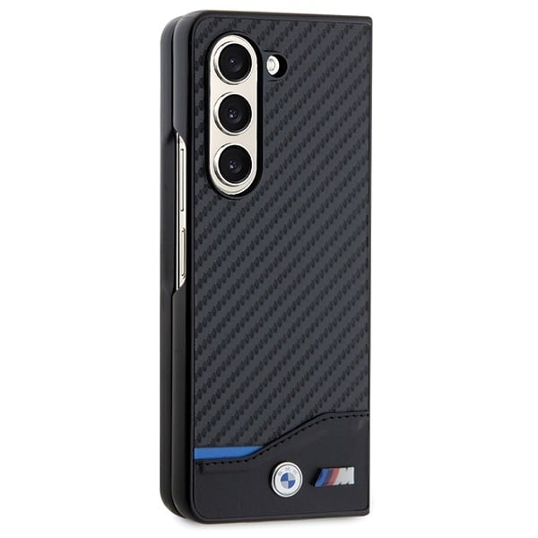 BMW Leather Carbon - Samsung Galaxy Z Fold5 - Μαύρο - Image 5