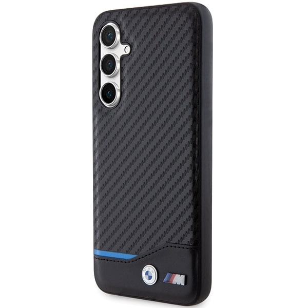 BMW Leather Carbon - θήκη για Samsung Galaxy S23 FE - Μαύρο - Image 2
