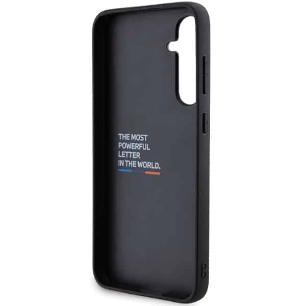 BMW Leather Carbon - θήκη για Samsung Galaxy S23 FE - Μαύρο - Image 6