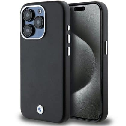 BMW SIgnature - θήκη για Apple iPhone 15 Pro - Μαύρο