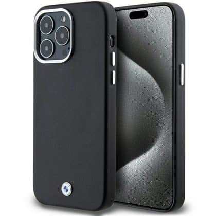 BMW SIgnature - θήκη για Apple iPhone 15 Pro Max - Μαύρο