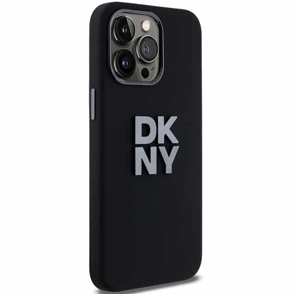 DKNY Liquid Silicone Metal Logo - θήκη για Apple iPhone 15 Pro Max - Μαύρο - Image 4