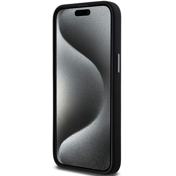 DKNY Liquid Silicone Metal Logo - θήκη για Apple iPhone 15 Pro Max - Μαύρο - Image 5
