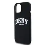 DKNY Liquid Silicone White Printed Logo MagSafe - θήκη για Apple iPhone 12/12 Pro 6.1 - Μαύρο - Image 6