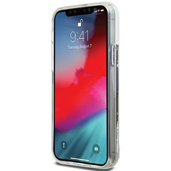DKNY Liquid Glitter Big Logo - θήκη για Apple iPhone 12 / Pro - Μαύρο - Image 5