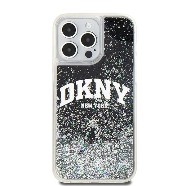 DKNY Liquid Glitter Big Logo - θήκη για Apple iPhone 13 Pro Max - Μαύρο - Image 3