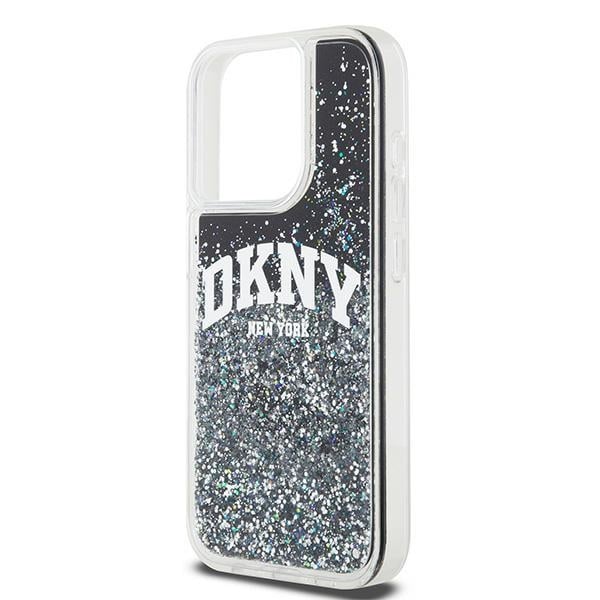 DKNY Liquid Glitter Big Logo - θήκη για Apple iPhone 14 Pro - Μαύρο - Image 6