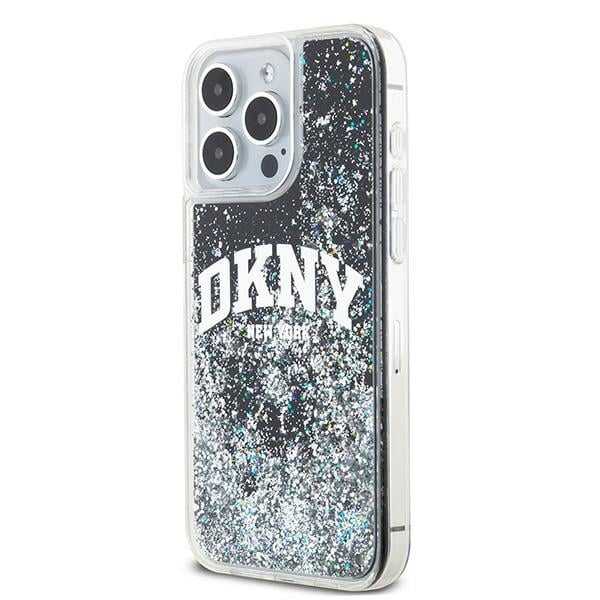 DKNY Liquid Glitter Big Logo - θήκη για Apple iPhone 14 Pro Max - Μαύρο - Image 2