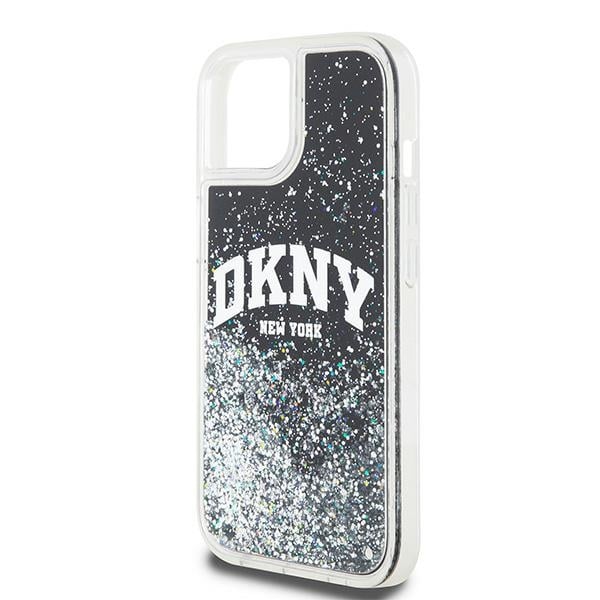 DKNY Liquid Glitter Big Logo - θήκη για Apple iPhone 15 Plus - Μαύρο - Image 6