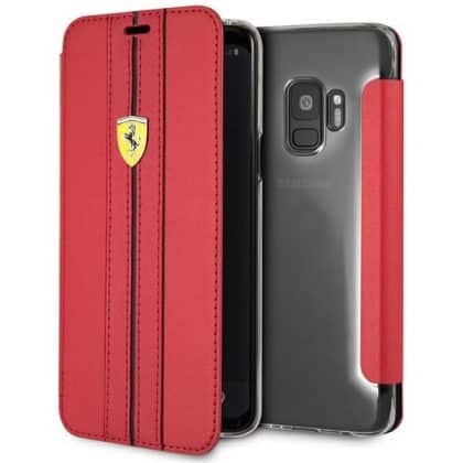 Ferrari Urban - θήκη για Samsung Galaxy S9 - Κόκκινο