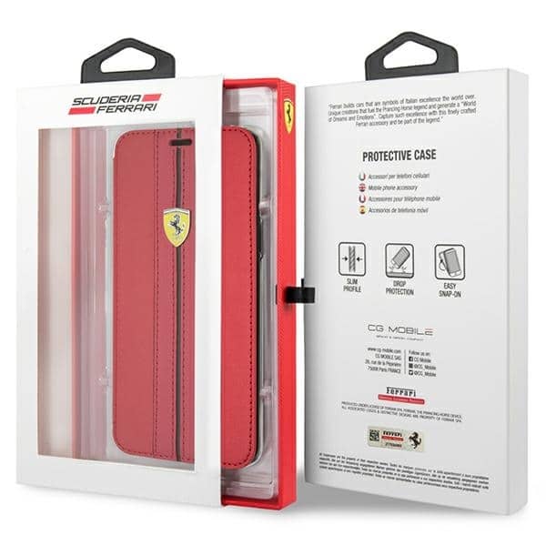Ferrari Urban - θήκη για Samsung Galaxy S9 - Κόκκινο - Image 7