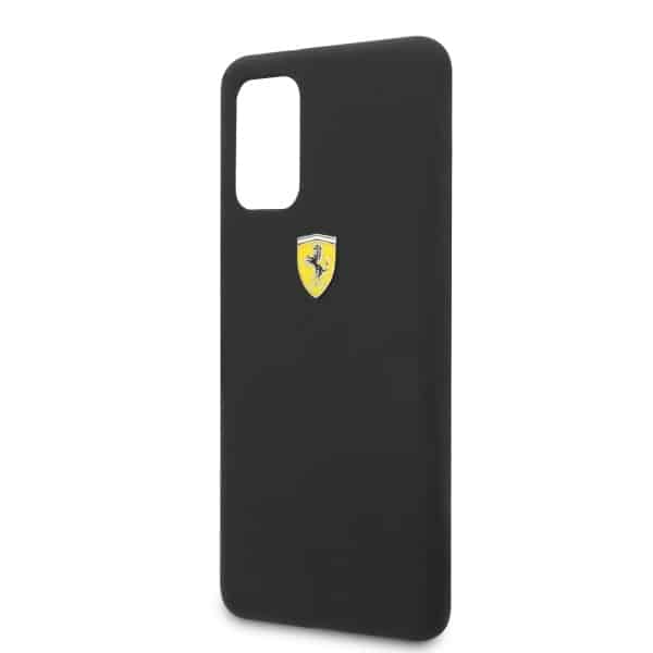 Ferrari Silicone - θήκη για Samsung Galaxy S20+ - Μαύρο - Image 5