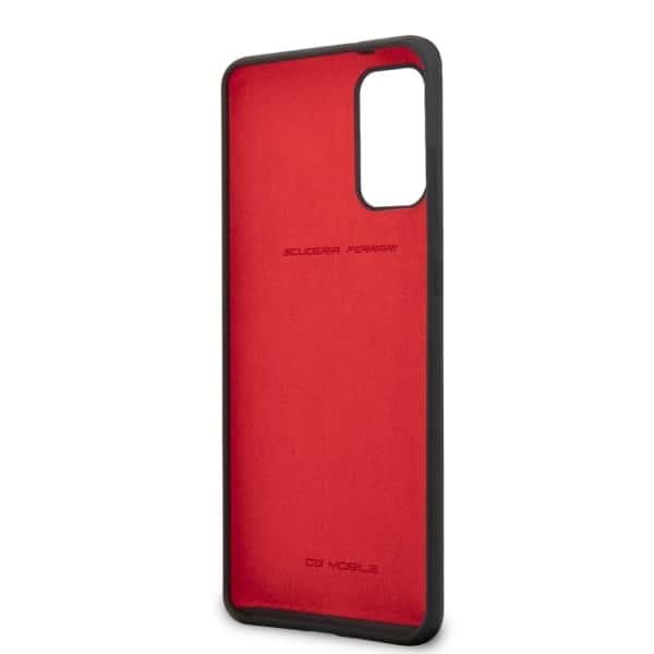 Ferrari Silicone - θήκη για Samsung Galaxy S20+ - Μαύρο - Image 6