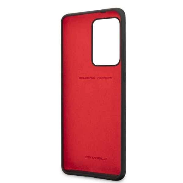 Ferrari Silicone - θήκη για Samsung Galaxy S20 Ultra - Μαύρο - Image 6