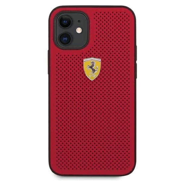 Ferrari On Track Perforated - θήκη για Apple iPhone 12 mini - Κόκκινο - Image 3