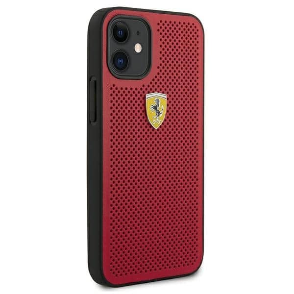 Ferrari On Track Perforated - θήκη για Apple iPhone 12 mini - Κόκκινο - Image 4