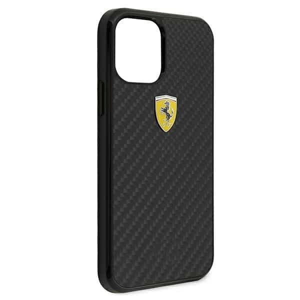 Ferrari On Track Real Carbon - θήκη για Apple iPhone 12 mini - Μαύρο - Image 7