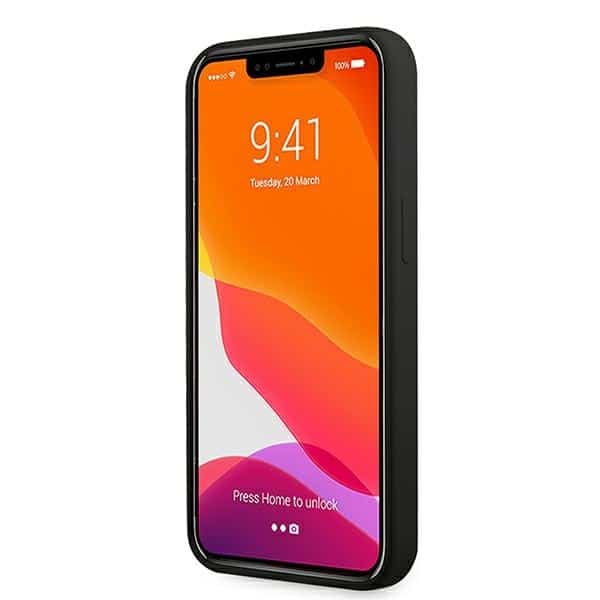 Ferrari Silicone - θήκη για Apple iPhone 13 mini - Μαύρο - Image 5