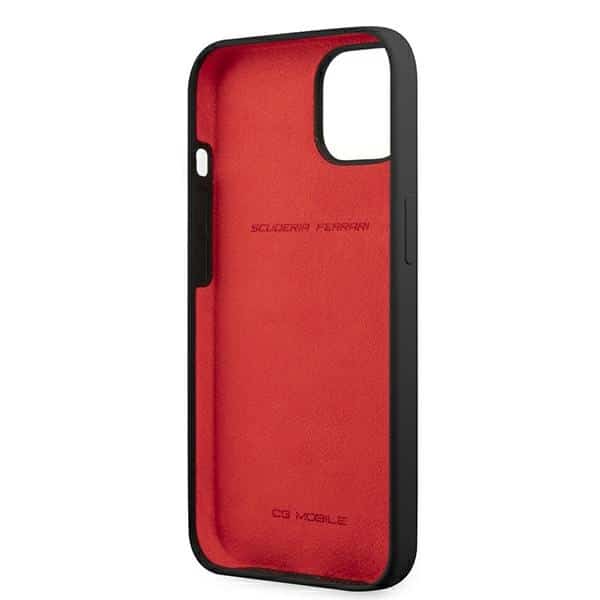 Ferrari Silicone - θήκη για Apple iPhone 13 mini - Μαύρο - Image 7