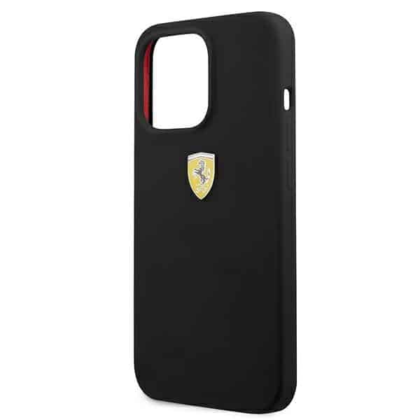 Ferrari Silicone - θήκη για Apple iPhone 13 Pro Max - Μαύρο - Image 6