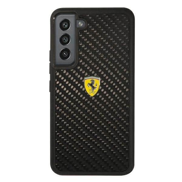 Ferrari On Track Real Carbon - θήκη για Samsung Galaxy S22 S901 - Μαύρο - Image 3