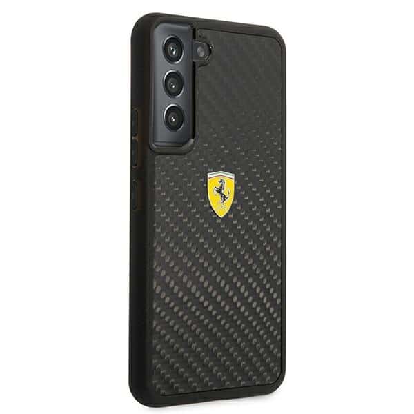 Ferrari On Track Real Carbon - θήκη για Samsung Galaxy S22 S901 - Μαύρο - Image 4