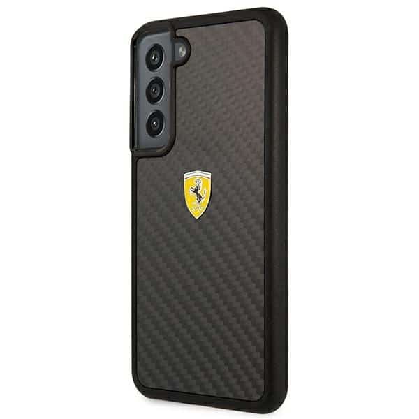Ferrari On Track Real Carbon - θήκη για Samsung Galaxy S22 + S906 - Μαύρο - Image 2