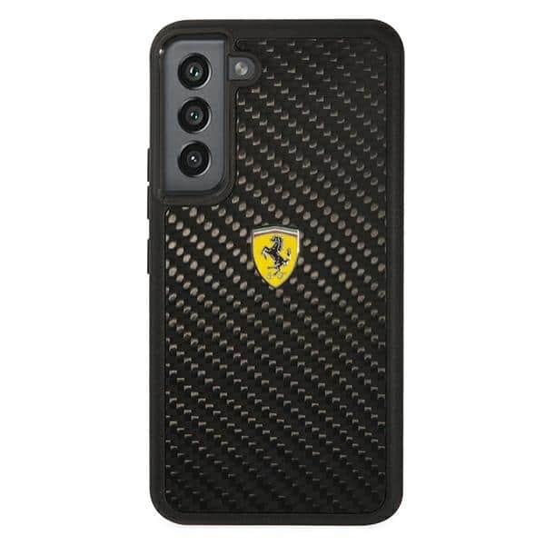 Ferrari On Track Real Carbon - θήκη για Samsung Galaxy S22 + S906 - Μαύρο - Image 3