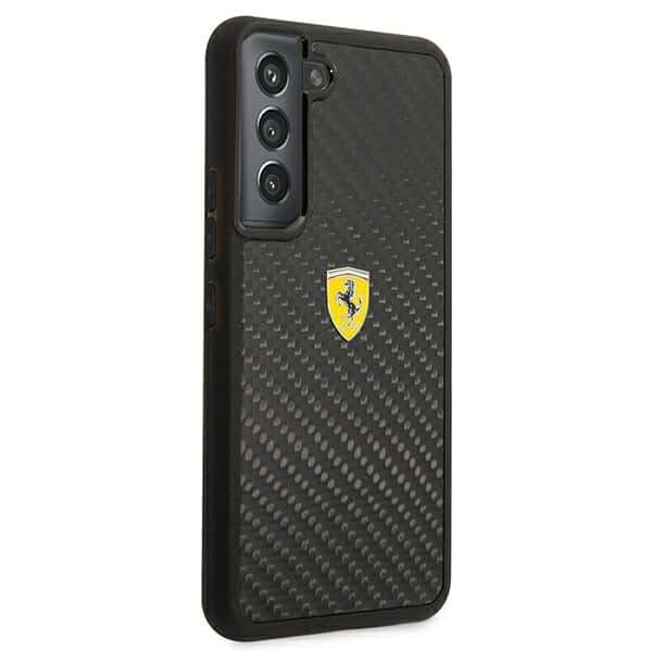 Ferrari On Track Real Carbon - θήκη για Samsung Galaxy S22 + S906 - Μαύρο - Image 4