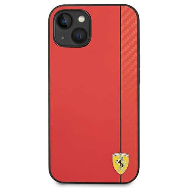 Ferrari Carbon - θήκη για Apple iPhone 14 Plus - Κόκκινο - Image 3