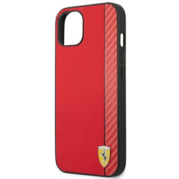 Ferrari Carbon - θήκη για Apple iPhone 14 Plus - Κόκκινο - Image 7