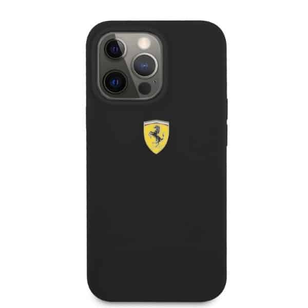 Ferrari Silicone - θήκη για Apple iPhone 13 Pro / - Μαύρο - Image 3