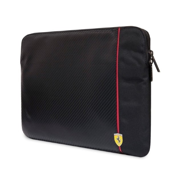 Ferrari Θήκη FECS14AXBK 14" Carbon&Smooth μαύρο/καρμπόν - Image 2