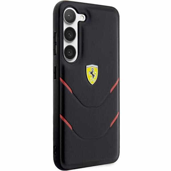 Ferrari Hot Stamp Lines - θήκη για Samsung Galaxy S23 - Μαύρο - Image 4
