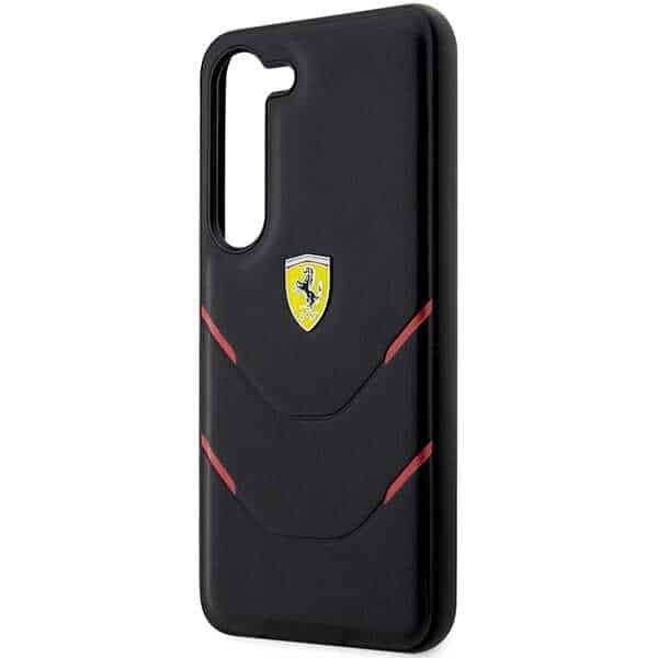 Ferrari Hot Stamp Lines - θήκη για Samsung Galaxy S23 - Μαύρο - Image 6