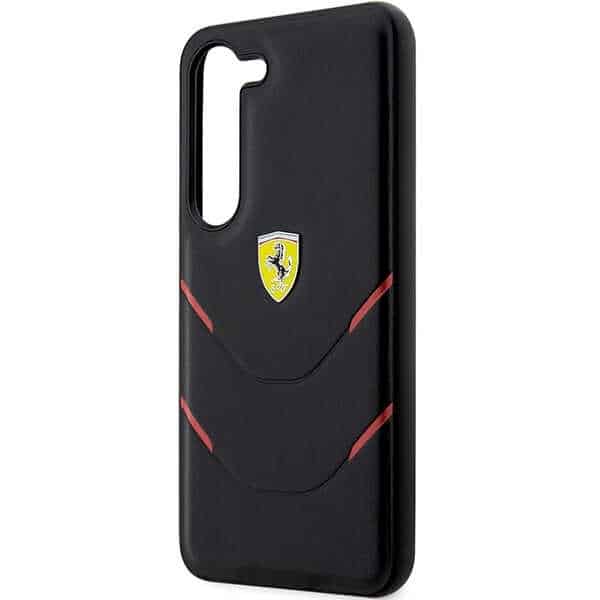 Ferrari Hot Stamp Lines - θήκη για Samsung Galaxy S23+ - Μαύρο - Image 6
