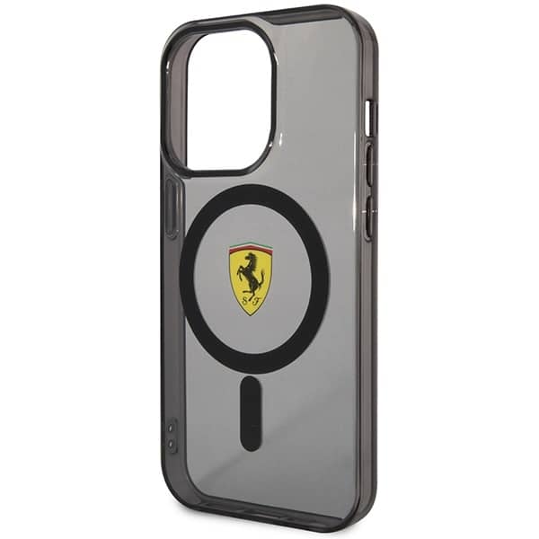 Ferrari Translucent Magsafe - θήκη για Apple iPhone 14 Pro - Μαύρο - Image 6